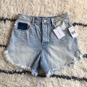 NWT high waisted Good American shorts